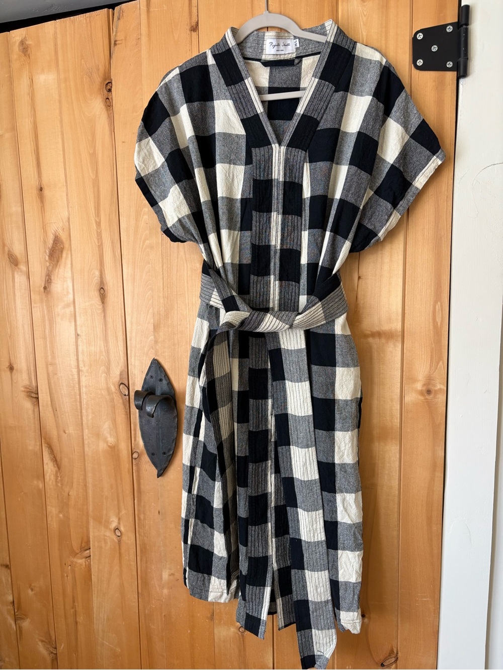 Rujata Sheth Checked Belted Dreas